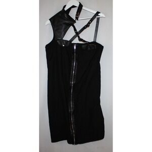 KillStar Women's Dress 3XL Black Goth Emo Punk Assassin Bondage Zip Up Mercy Me